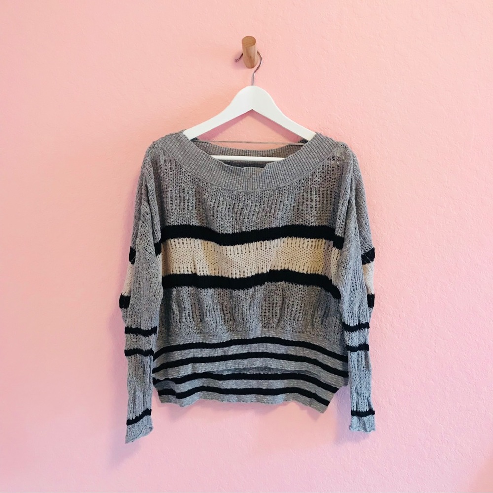 free people bat sleeve sweater